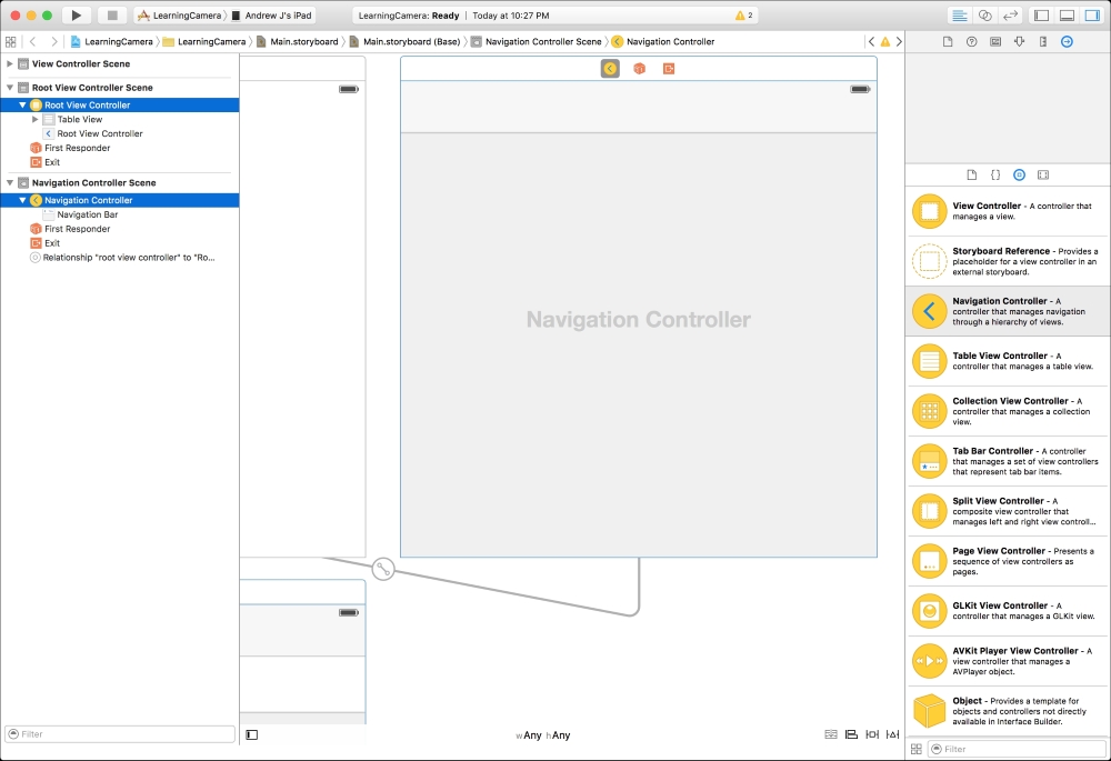 Configuring the user interface