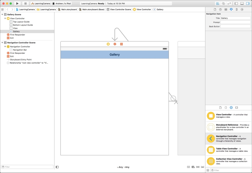 Configuring the user interface