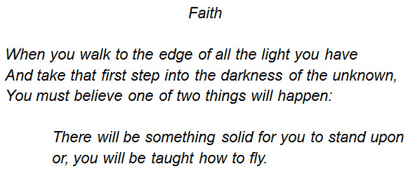 Faith Poem