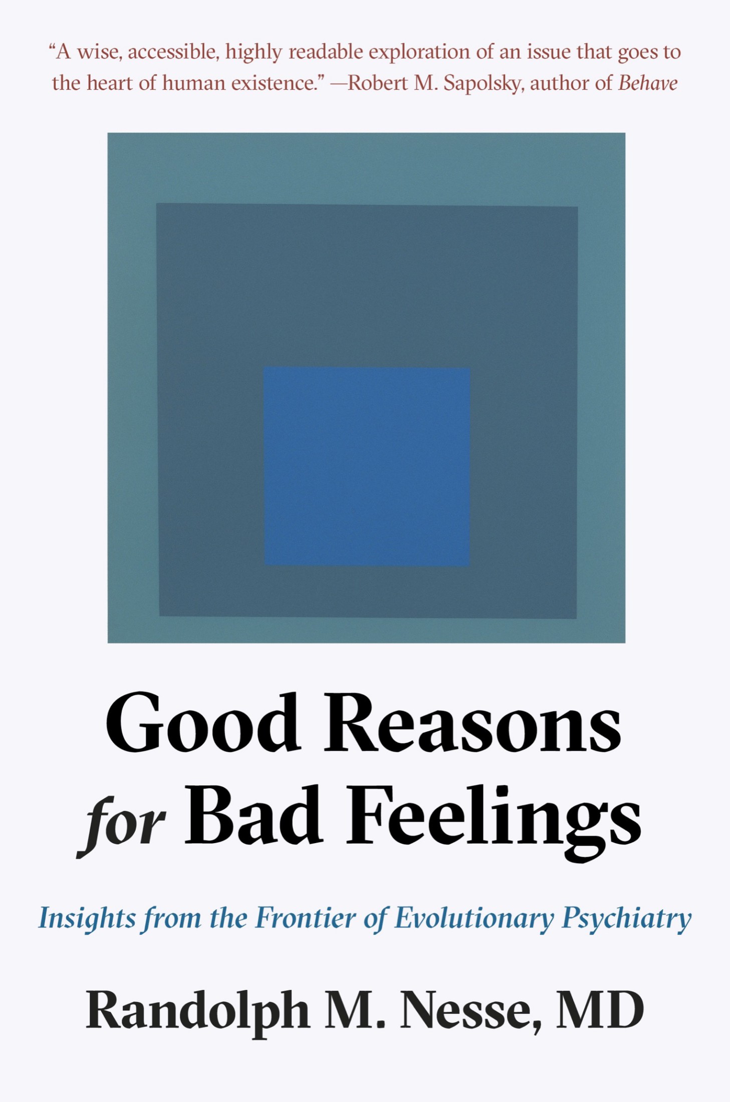 Cover for Good Reasons for Bad Feelings