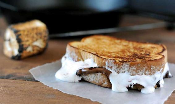 Grilled S'mores Sandwich | Girls Can Grill