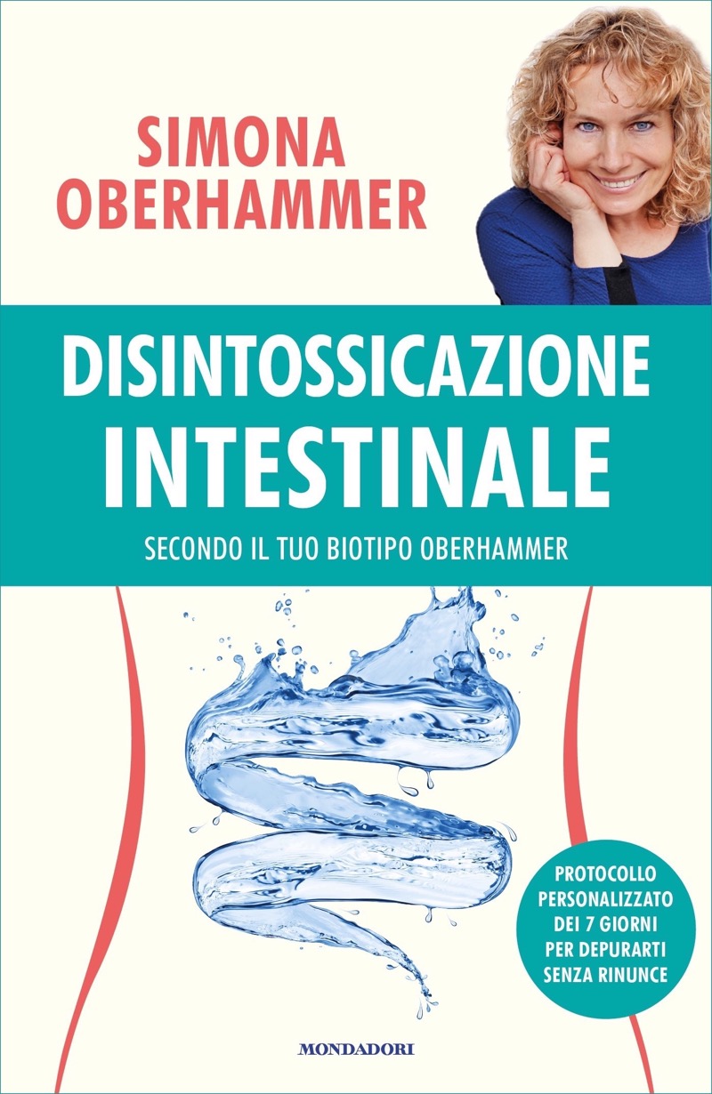 Copertina. «Disintossicazione intestinale secondo il tuo biotipo Oberhammer» di Simona Oberhammer