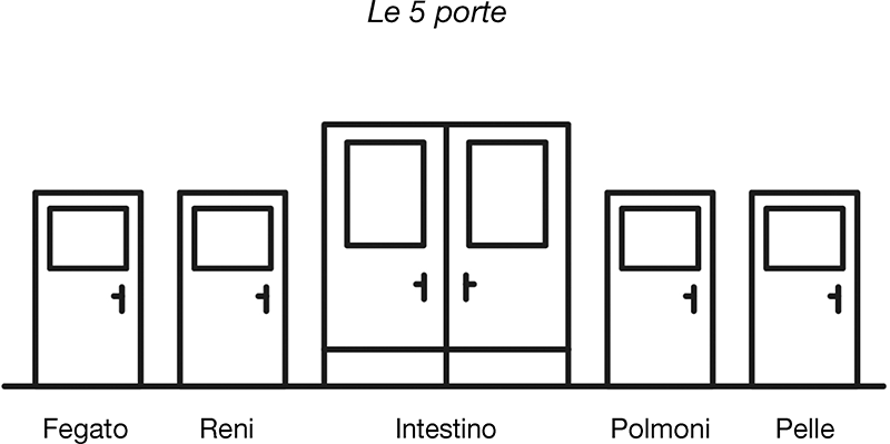 Le 5 porte