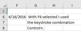 This figure shows how to create a static date.