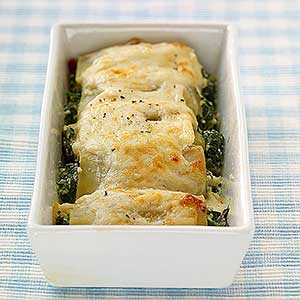 Cannelloni mit Spinat