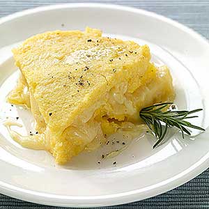 Polenta mit Fontina