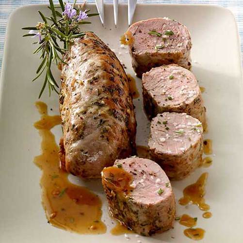 Schweinefilet mit Rosmarin