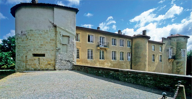 Le château vieux de Bayonne.