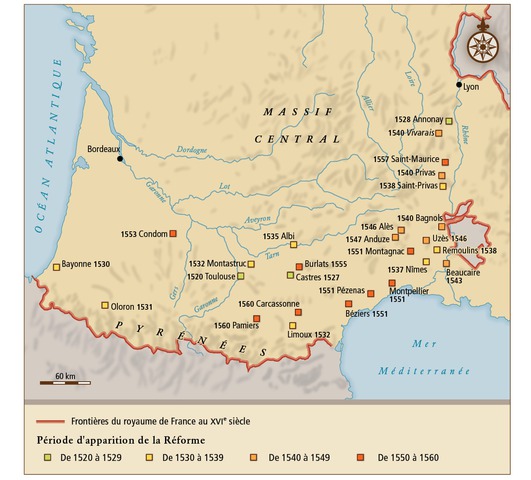 L’apparition de la Réforme en Languedoc