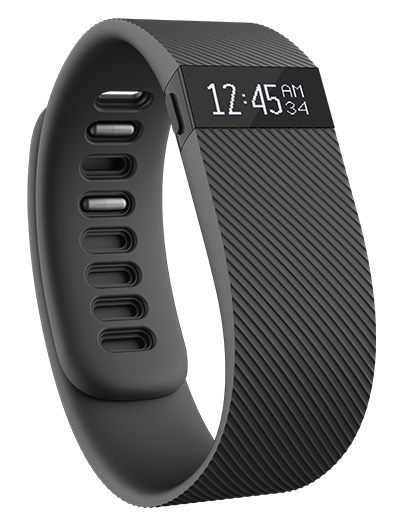 **②** For $129, the Fitbit Charge tracks steps, distance, calories burned, floors climbed, active minutes, and sleep—and it tells the time. Though it doesn’t provide notifications, the Fitbit Charge does report Caller ID.