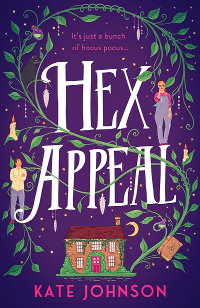 The book cover of Hex Appeal by Kate Johnson.