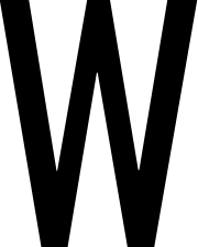 W