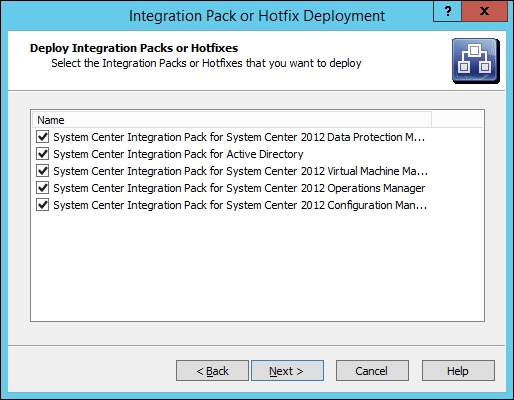 Deploying Integration Packs