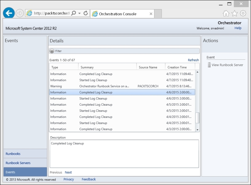 An overview of the Orchestration console