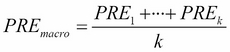 The scoring metrics for multiclass classification