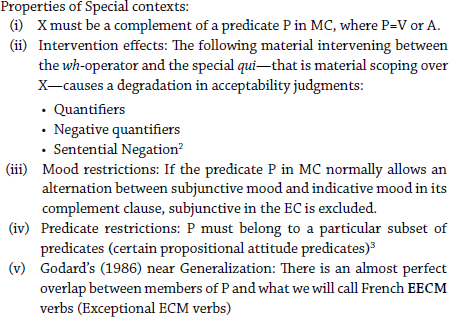 The que/qui AlternationNew Analytical Directions