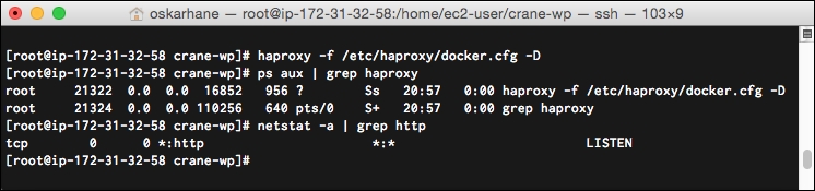 Configuring HAProxy