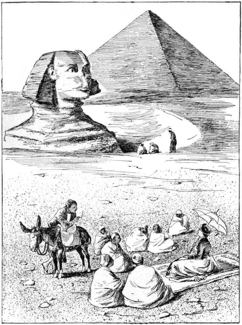 Every Morning at an Early Hour Elizabeth Eliza Made Her Visit to the Sphinx.