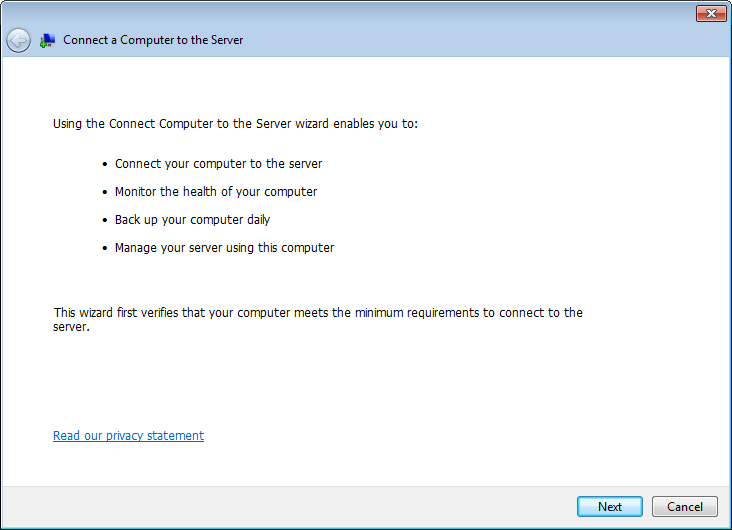 The Getting Started screen of the Connector installation.