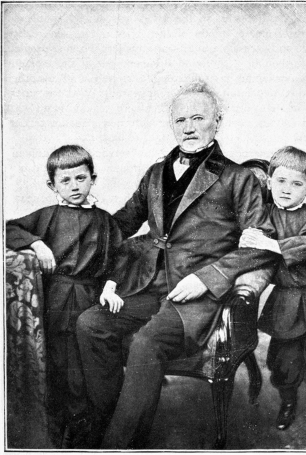 THE COMPOSER’S FATHER WITH HIS TWIN SONS MODESTE AND ANATOL, 1855