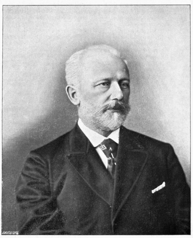TCHAIKOVSKY IN 1893 (From a photograph taken in London)