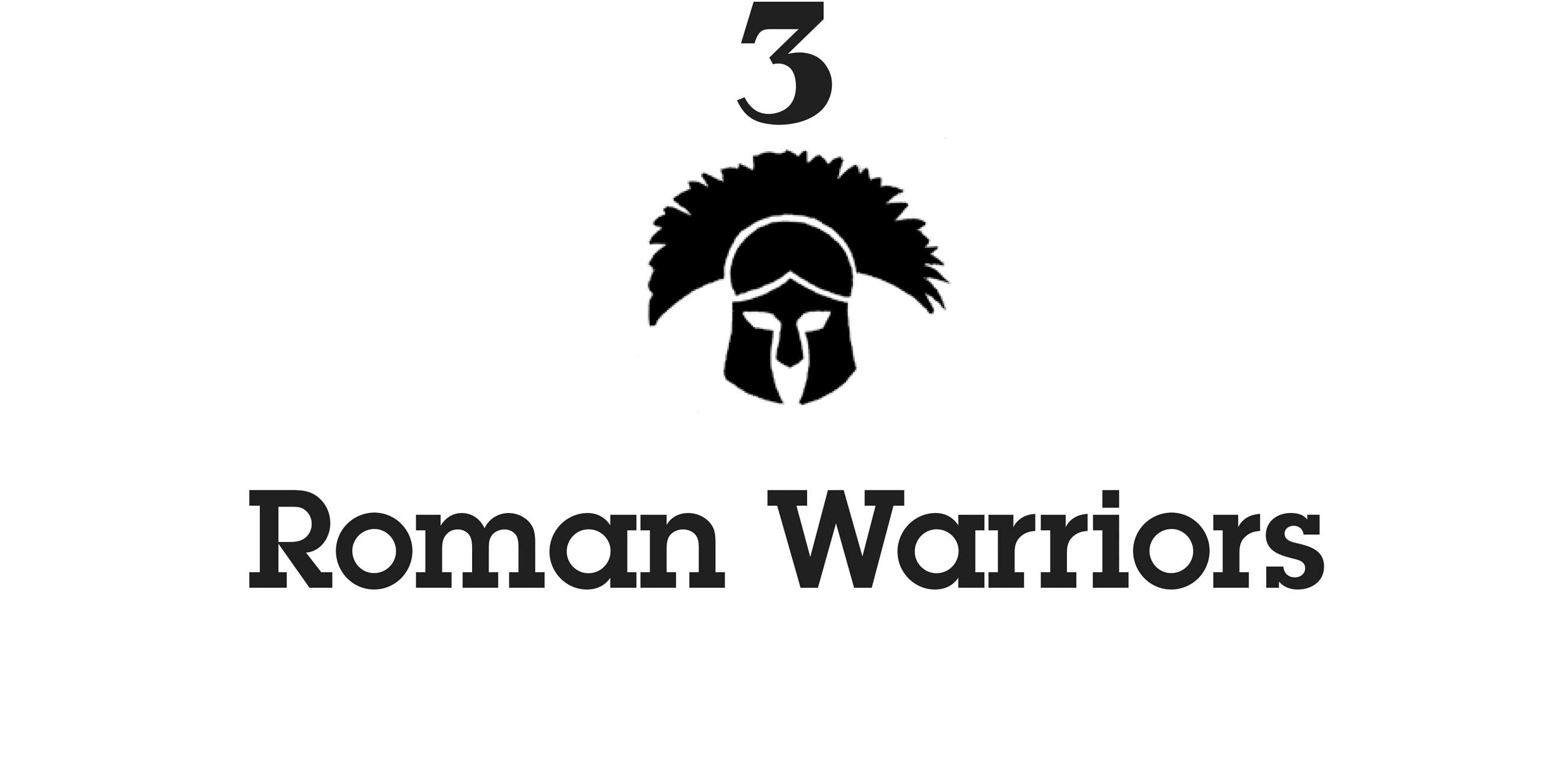 3 Roman Warriors