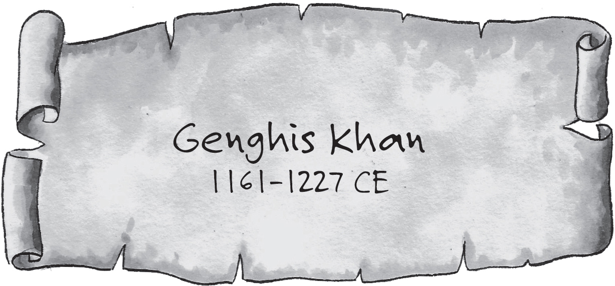 Genghis Khan: 1161–1227 CE