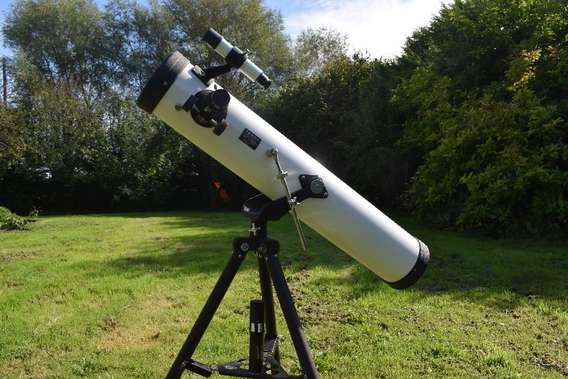 A picture containing grass, object, outdoor, telescope Description automatically generated