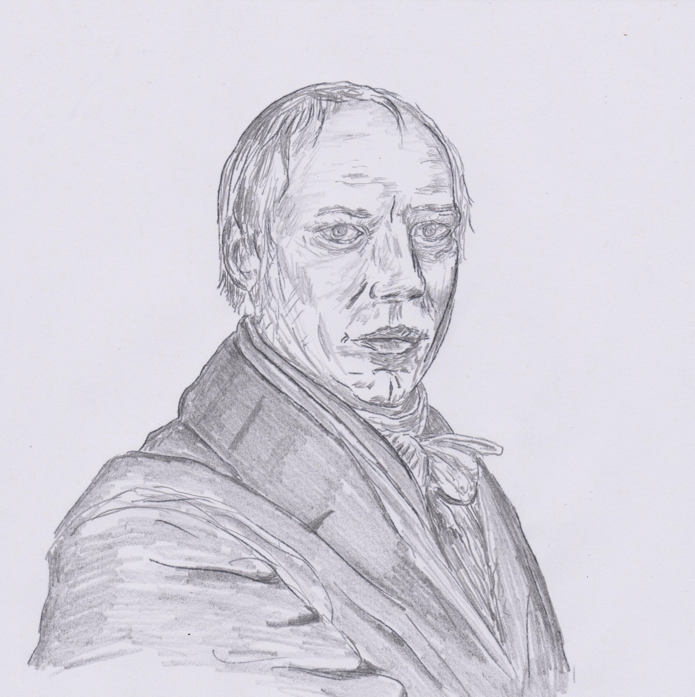 A drawing of a person Description automatically generated