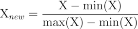 Preparing data for use with k-NN