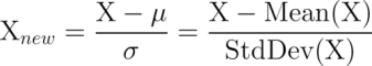 Preparing data for use with k-NN