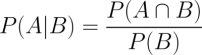 Computing conditional probability with Bayes' theorem