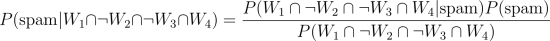 Classification with Naive Bayes