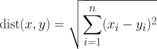 Using distance to assign and update clusters