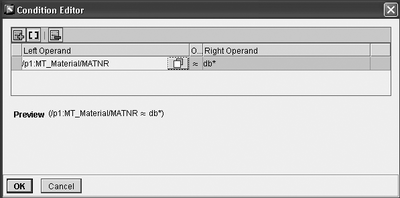 Figure 4.105 Condition Editor