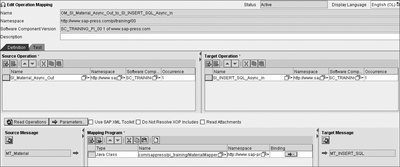 Figure 4.114 Replacement of the Existing Mapping Program with the Imported Archive