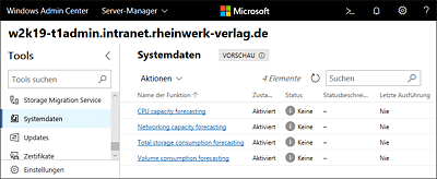 Systemdaten (»System Insights«)