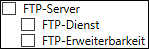 Rollendienste des FTP-Servers