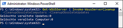 Cleanup mit PowerShell