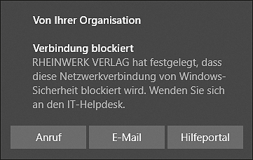 Warnung vor einer unerwünschen URL