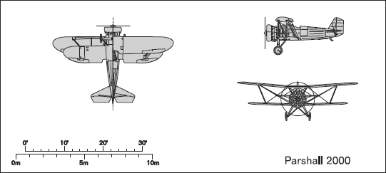 Fig. A6-3. Nakajima A2N1 Type 90 carrier fighter