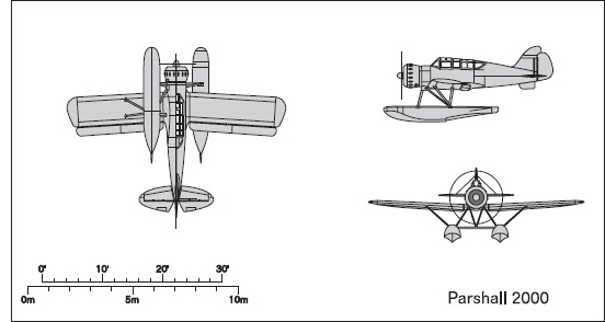 Fig. A6-18. Aichi E13A1 Type 0 reconnaissance seaplane