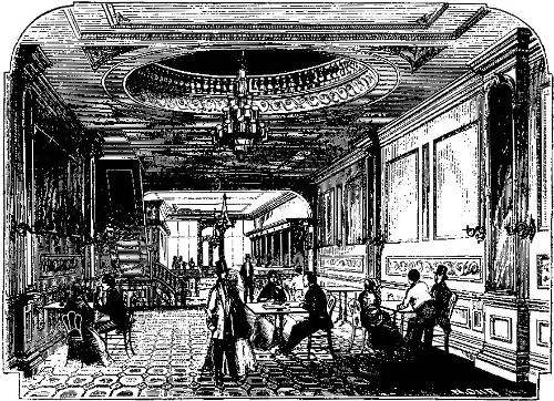 PRINCIPAL SALOON AT THOMPSON'S.