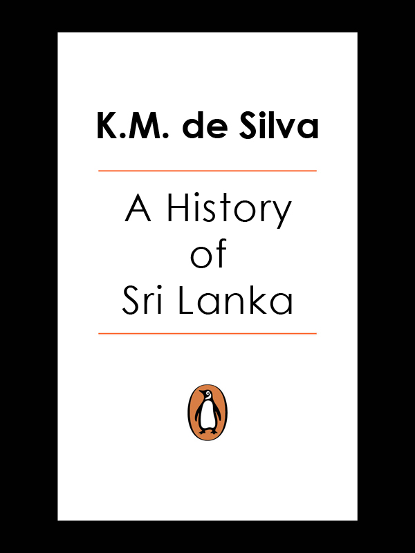 Cover image for A History of Sri Lanka