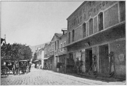 The Street Along the Water-frontSt. Pierre, Martinique