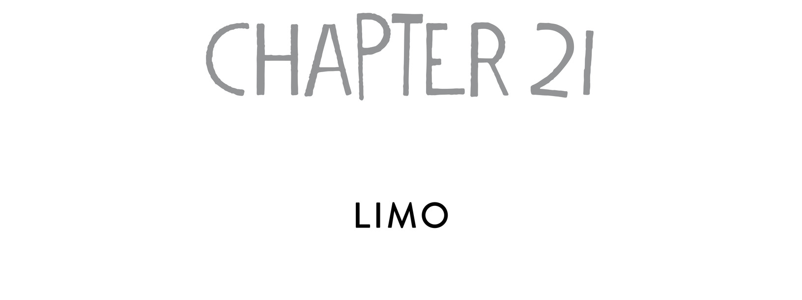 chapter 21 Limo