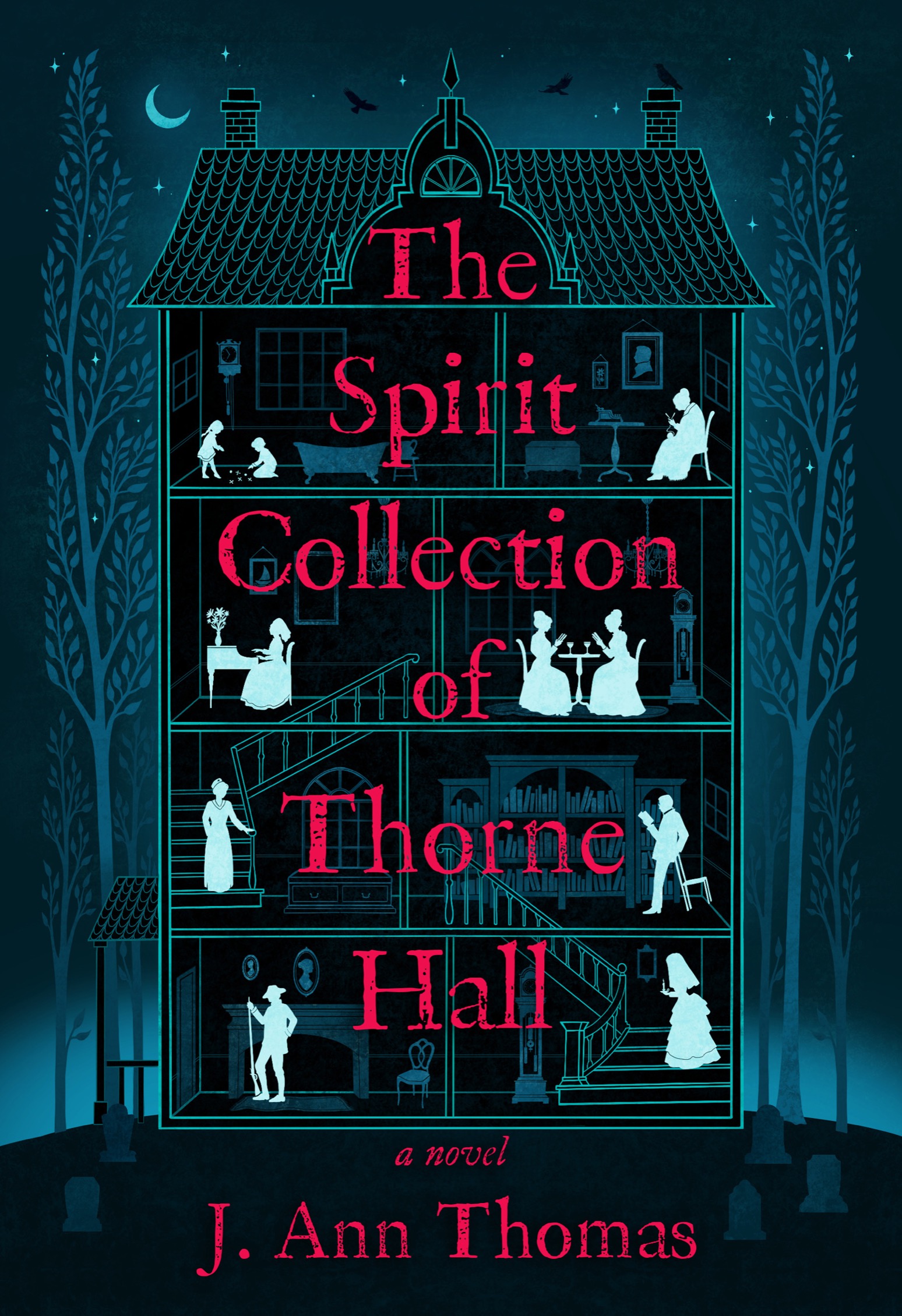 Cover: The Spirit Collection of Throne Hall, A Novel by J. Ann Thomas