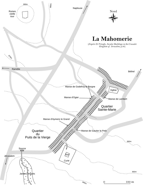 Plan de la Mahomerie