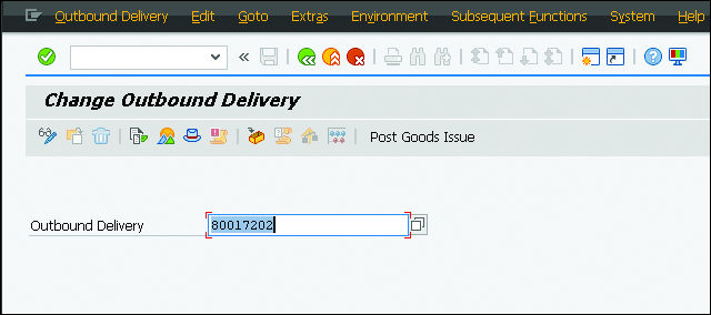 Setting Outbound Delivery