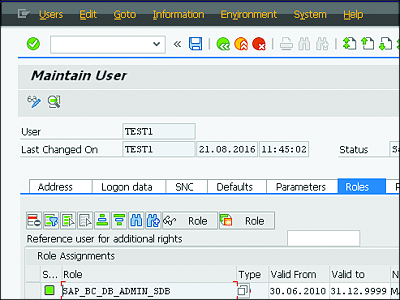 Example of a Title Bar